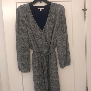 Beautiful Shirt Dress With Belted Waist